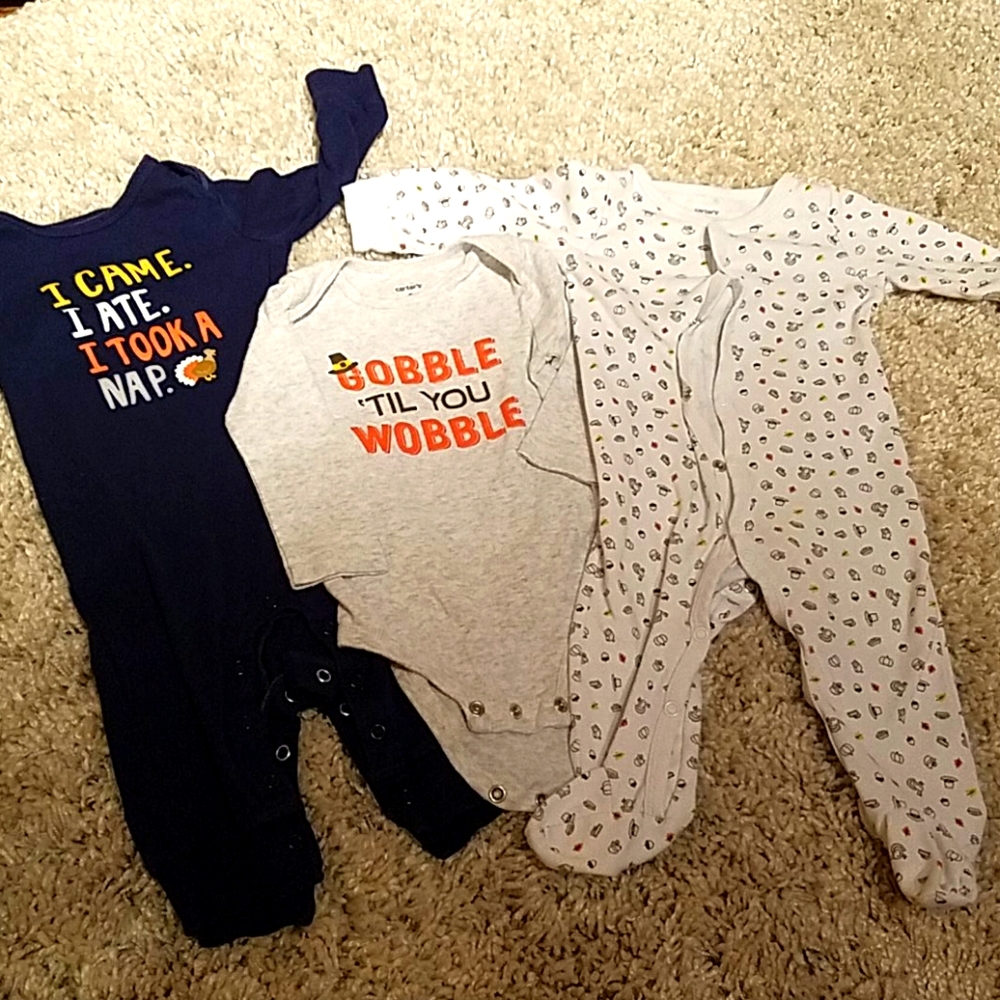 Carter's Thanksgiving Pack - 3 Pieces